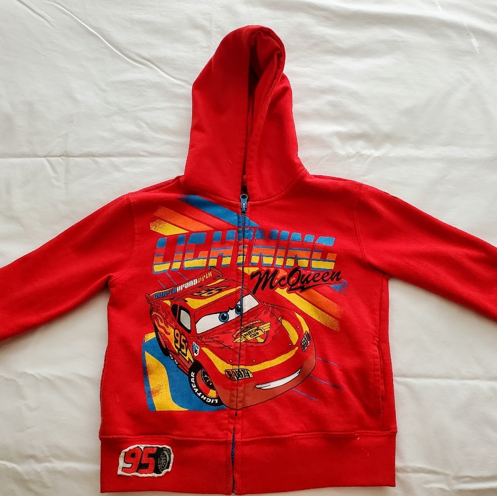 Kids 5T Lightning McQueen Jacket